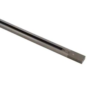 ROBUS R1T-13 16Amp 1m Gebürstet Chrom Netz Einkreis Lichtschiene IP30 - Bild 1 von 3