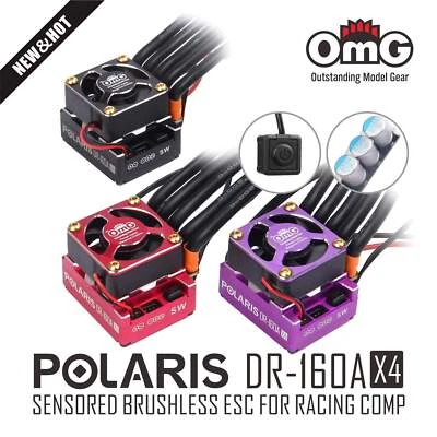OMG 160A ESC D-Run Sensored Brushless for RC Highest Level Spec 1:10 Drift Car - Image 1 of 4