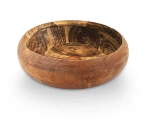 Lavello vaso bagno Bangalore. Legno naturale di acacia - Foto 1 di 4