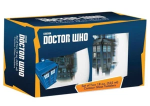 Doctor Who Wine Glasses Tumblers (2) - Picture 1 of 3