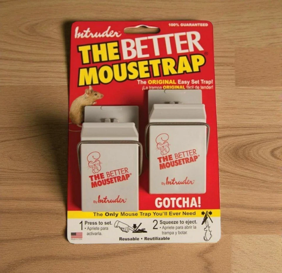 Intruder The Better Mouse Trap ~ Never Touch Design   - Image 1 of 1