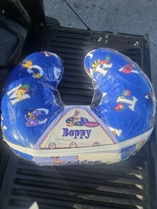 NEW Boppy Nursing Pillow Gray Alphbet Firm Support Feeding Registry - Picture 1 of 4