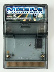 Missile Command Nintendo Game Boy Color Spiel Cartridge mit Akkudeckel - Bild 1 von 5