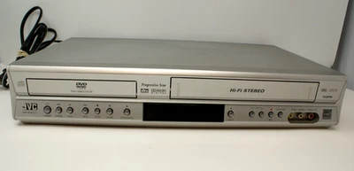 JVC HR-XVC17 DVD VCR Combo Player Hi-Fi VHS Recorder Tested & Working No Remote - Image 1 of 4