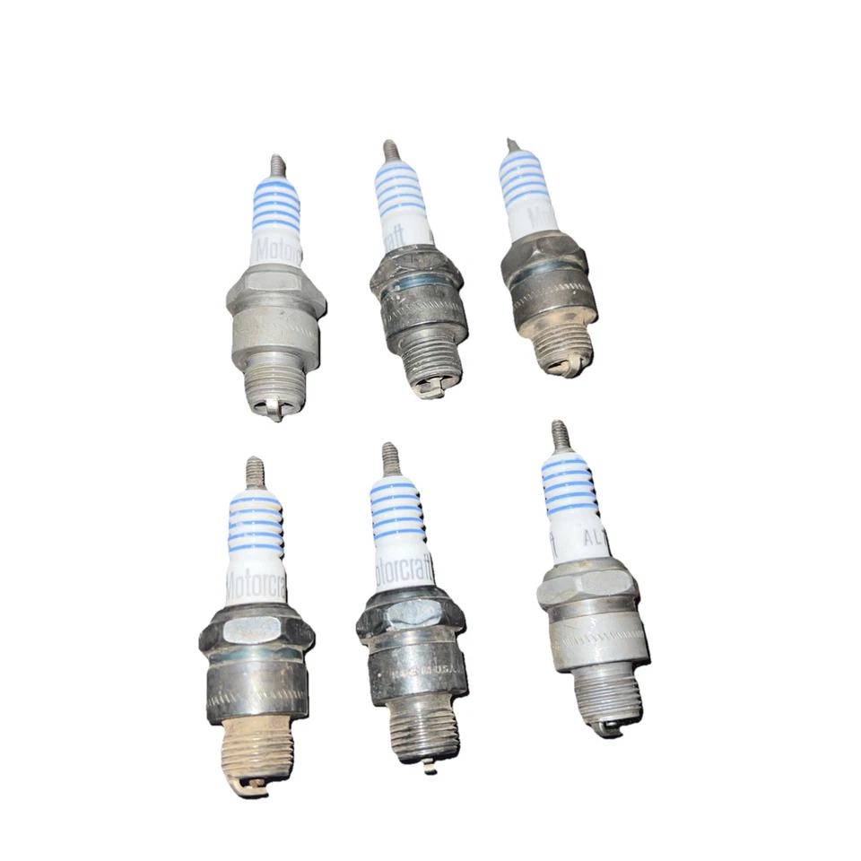 Ford Motorcraft Spark AL7 Set Of 6 No Boxes For Ford Jeep Studebaker Hudson - Imagem 1 de 1