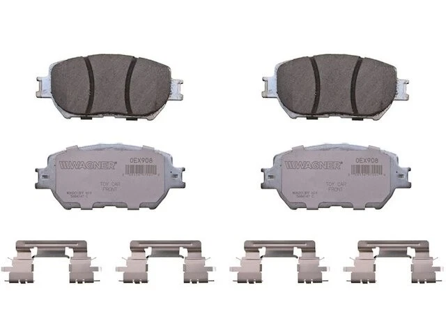 Juego de pastillas de freno delanteras para Lexus IS250 2009-2015 2010 2011 2012 2013 2014 BH353VT Foto 1 de 1