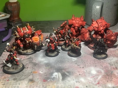 Warmachine Khador Winter Korps Battlegroup Caja y cuadro de mando Foto 1 de 4