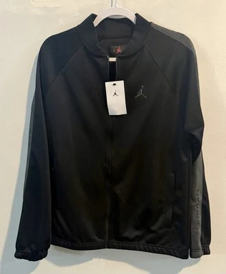 Chaqueta Nike Jordan Cremallera Completa Nueva con Etiquetas Adulto Talla Mediana Negra Carbón Auténtica Foto 1 de 3