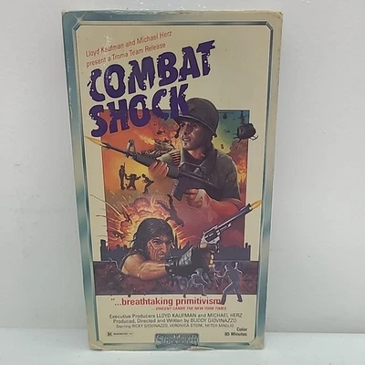 Combat Shock VHS Troma, Starmaker, Horror, Jacobs Ladder, Vietnam Oop Rare - Image 1 of 4