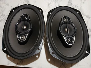 2x Pioneer TS-A6960F 450 Watts 6"x9" Car Speakers-pre Owned - Picture 1 of 3