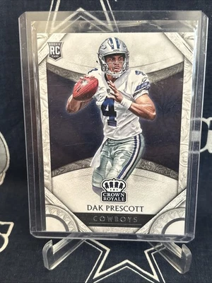 2016 Panini Preferred - Retail Crown Royale Rookies Dak Prescott #93 (RC) Dallas - Image 1 of 4