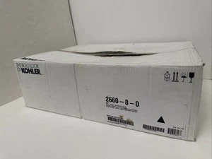 Fregadero de recipiente KOHLER K2660-8-0 23"x18,25" rectangular blanco con drenaje de desbordamiento - Imagen 1 de 6
