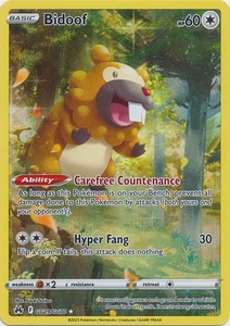 Holo Bidoof GG29/GG70 Ultra Rare Crown Zenith: Galarian Gallery - Bild 1 von 1