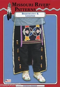 Native American Indian Breechclout & Leggings - Missouri River Sewing Pattern  - Picture 1 of 3