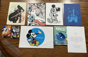 Disney Rewards: 4 Postcards, 2 Luggage Tags w Ties, Park Sticker Page, Dory Book - Picture 1 of 12