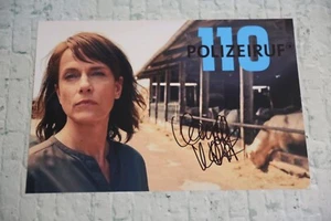 ORIGINAL Autogramm von Claudia Michelsen. pers. gesammelt. 100% ECHT. GROSSFOTO - Bild 1 von 1