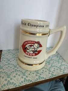 1975 Cincinnati Reds World Series Champions Stein Mug CS3L - Picture 1 of 7