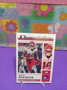 2022 Panini Chronicles #36 Isiah Pacheco RC - Bild 1 von 2
