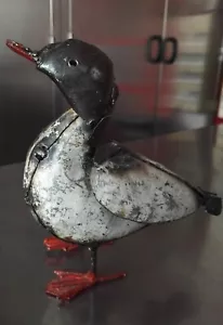 Sculpture en Métal Soudé Canard Occasion en très bon état Travail d'Afrique - Foto 1 di 9