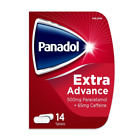 4 BOXES of Panadol Extra Advance 500mg tablets paracetamol