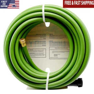 Lightweight 5/8in x 50ft Garden Hose Vinyl Tangle Resistant Easy Connect New - Picture 1 of 6