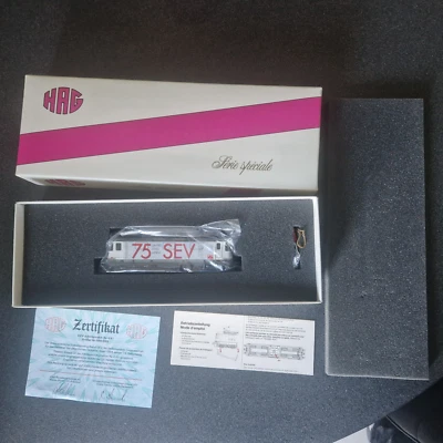 HAG HO Locomotive Re 4/4 II SEV ref 088 SWISS MADE série spécial  marklin  jouef - Photo 1/4