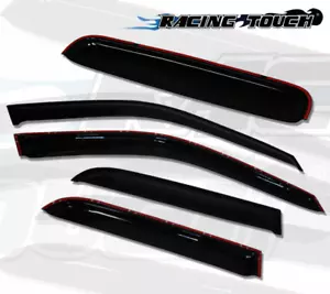 Rain Guards Sun Visor Deflector & Sunroof 5pcs For 92-95-Honda Civic 4Door Sedan - Bild 1 von 7