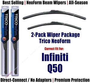 2-Pack Super-Premium NeoForm Wipers fit 2014+ Infiniti Q50 - 16260/170