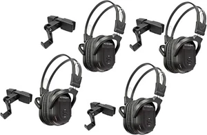4 Fold In Wireless IR Rear TV DVD Headphones Headset GMC Yukon Acadia Terrain - Picture 1 of 5