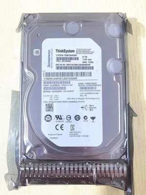 NEW Lenovo/IBM 00YK034 7XB7A00045 3.5 in 8TB 7.2K SAS 12G SR550 SR650 Hard Drive - Image 1 of 4