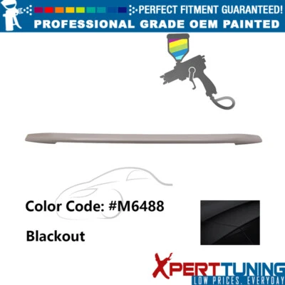 Fits 13-19 Ford Taurus Sedan OE Style #M6488 Blackout Rear Trunk Spoiler ABS Foto 1 de 4