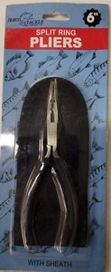 Jeros Tackle 6 Inch Split Ring Plier with Sheath - Picture 1 of 1