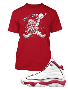 Space Jam Graphic Sneakersy Koszulka pasująca do The J Pro Strong Męska Big Tall Sm T