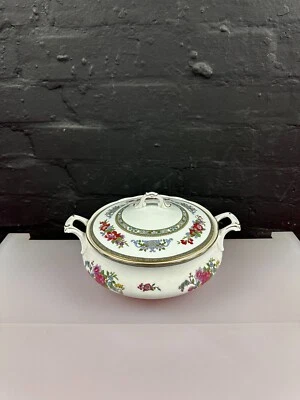 Paragon Tree of Kashmir Lidded Handled Vegetable Serving Dish Tureen 3 Available - Image 1 of 4