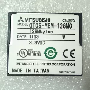 1PC Mitsubishi Used GT05-MEM-128MC memory card Tested in good condition - Picture 1 of 1