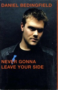 DANIEL BEDINGFIELD - NEVER GONNA LEAVE YOUR SIDE 2003 EU CASSINGLE CARD SLIP-CAS