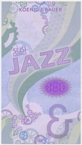 Koenig & Bauer test note JAZZ ver. 1 - Picture 1 of 5