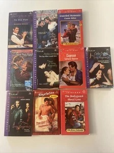 Silhouette & Harlequin Romance Books lot Of 10 Vintage - Picture 1 of 2