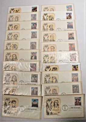 USPS Set-20 ArtMaster FDC #2869 – 1994 29c Legends of the West ST3133 - Image 1 of 4