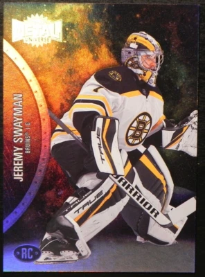 2021-22 21/22 Metal Universe ROOKIE Spectrum #170 Jeremy Swayman Boston Bruins - Image 1 of 2