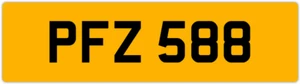 PFZ 588 P 3x3 DATUMSLOSES PRIVATES NUMMERNSCHILD PAM PAUL PETE PAT PHIL PAMELA PEG PS - Bild 1 von 1