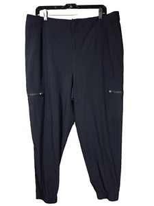Pantalones de chándal T by Talbots para mujer negros cargo XL ropa deportiva ligera ocio usados en excelente estado - Imagen 1 de 14