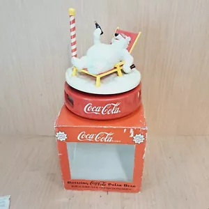 Coca Cola rotierender musikalischer Wecker des Eisbären - Bild 1 von 14