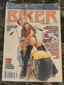  BIKER by Easyriders Magazine - July 2005 - Featuring Jessi Cappelli - SEALED! - Picture 1 of 4
