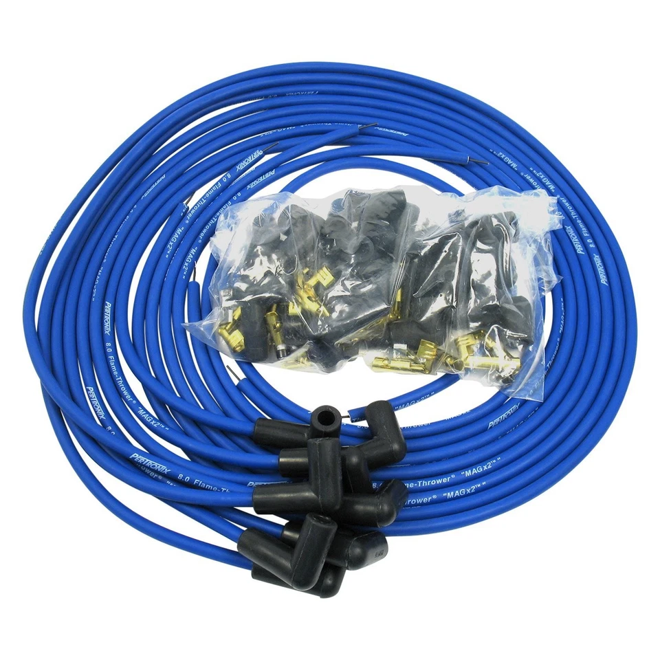 Spark Plug Wire Set Flame Thrower MAGx2 Custom Spark Plug Wire Set Universal for Foto 1 de 1