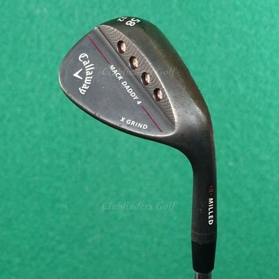 Черный стальной жесткий ведж Callaway Mack Daddy 4 X-Grind 58-12° DGTI 115 S200 - Изображение 1 из 2