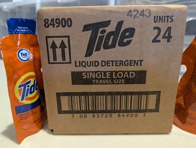 Tide Single Machine Load Liquid Laundry Detergent, 1 ct - Case of 24 for College - Image 1 of 2