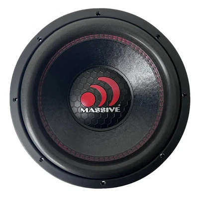 Subwoofer de audio para automóvil Massive Audio GTX 122H 1600 vatios 12" doble 2 ohmios 2,5" V.C. Foto 1 de 4