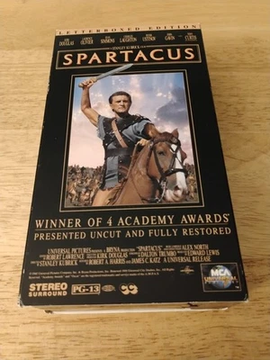 Spartacus (VHS, 2-Tape Set) Letterboxed Edition B6 - Image 1 of 4