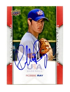 2009 Robbie Ray Upper Deck USA RC Auto MINT UDA UD Baseball National Team 2012 - Picture 1 of 2